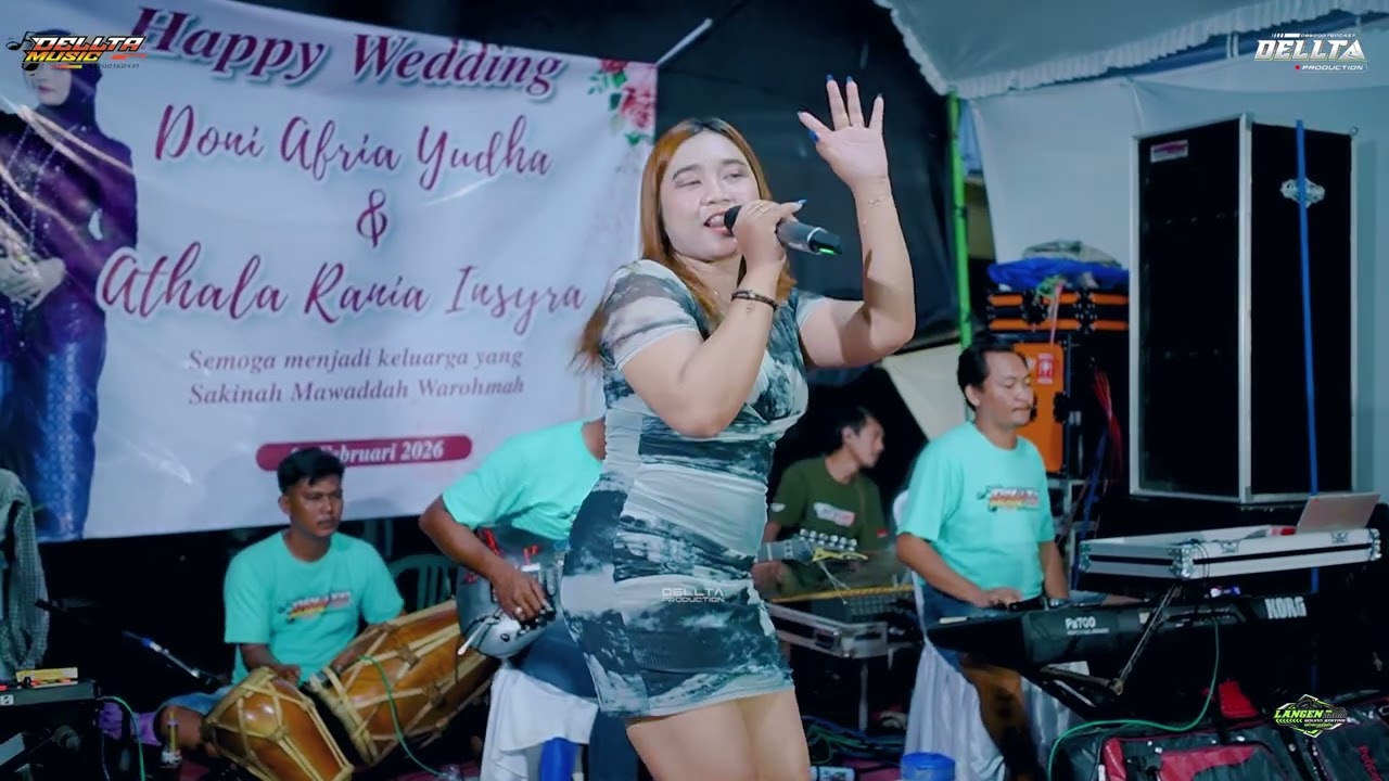 GARAM CINA - NISA VANESA - DELLTA MUSIC - WEDDING DONY & ATHALA || KRAJAN KARANGROWO UNDAAN