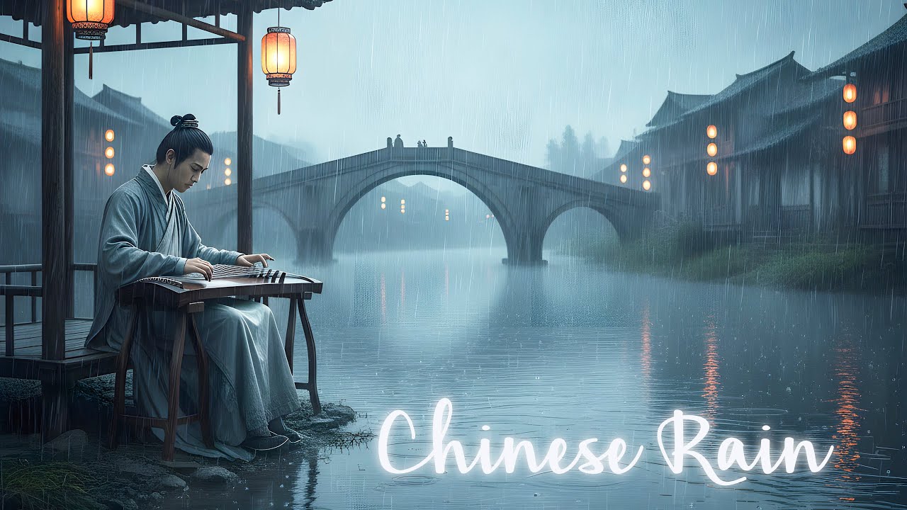 Peaceful Moon Garden  Chinese Sleep Sounds