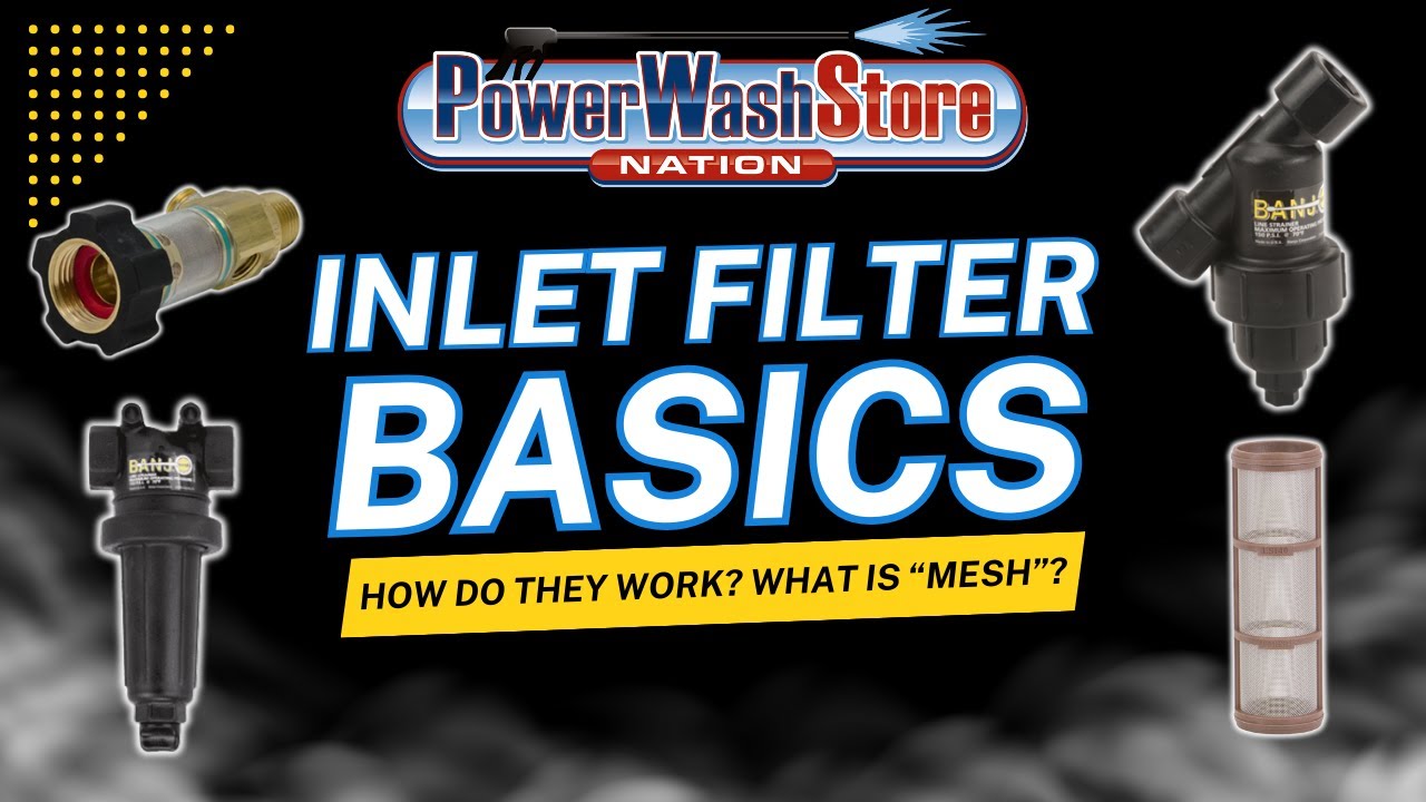 Pressure Washer Inlet Filters Explained: Essential Maintenance for Peak Performance