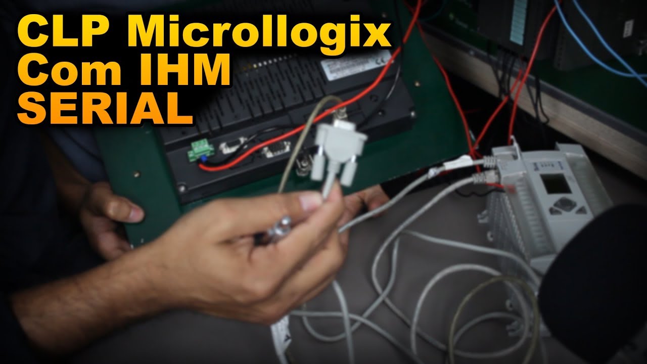 Comunicação do Microllogix Com IHM Delta Via Serial