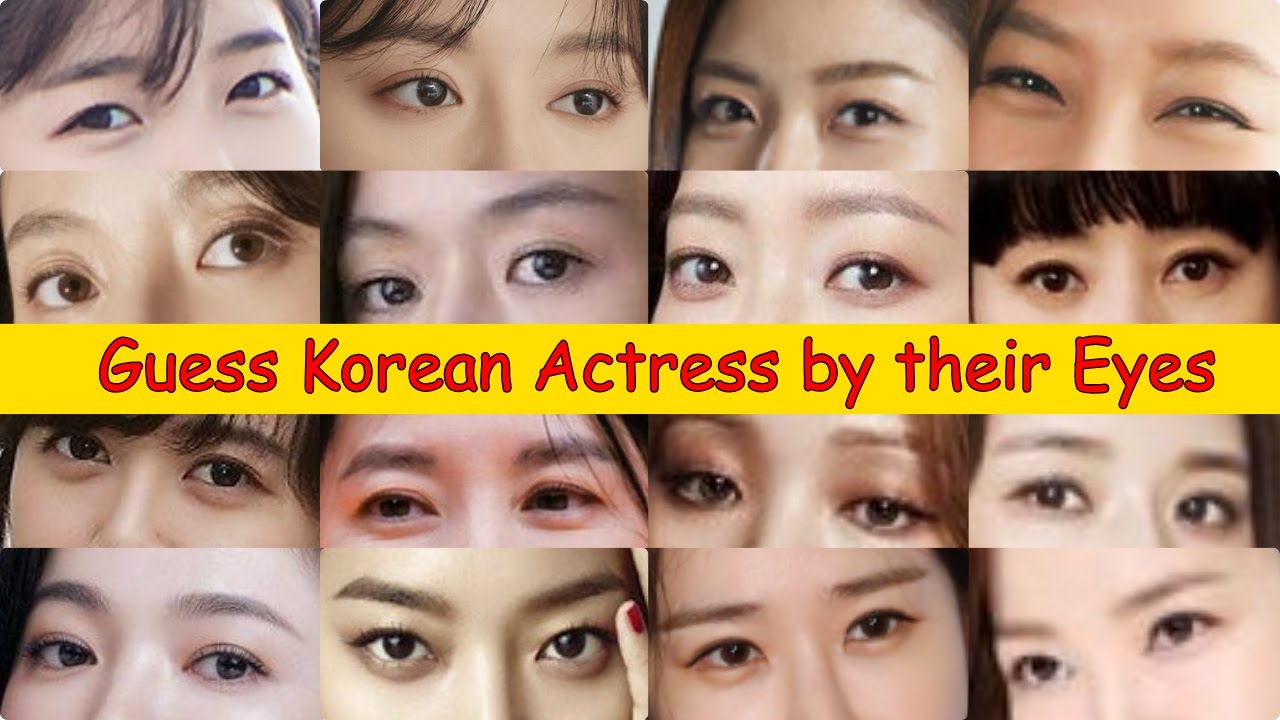 Guess the Korean Actress by Their Eyes Challenge! 👀 | K-Drama Edition