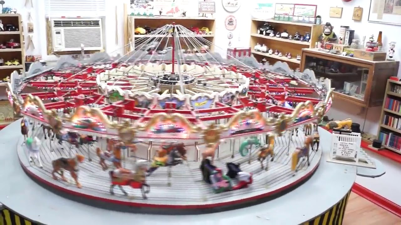 My Father's Hand Carved Carousel