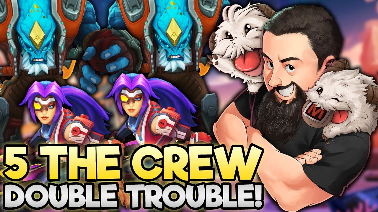 Double Trouble - Who Needs Other Units When I Have The Crew! | TFT K.O. Coliseum | Teamfight Tactics