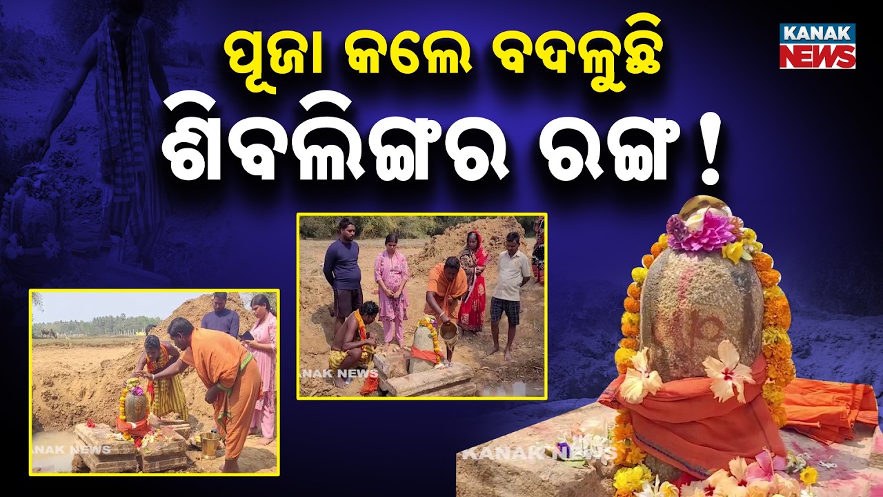 Mystery in Jajpur! Shiva Lingam Found Underground, Color Change Stuns Devotees