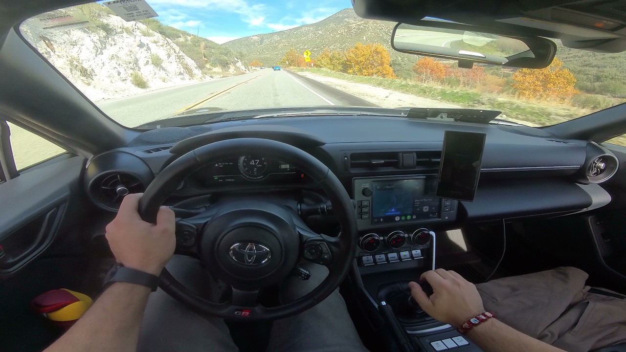 Trying not to speed in the Turo rental 😬 (4K POV, California Canyons)