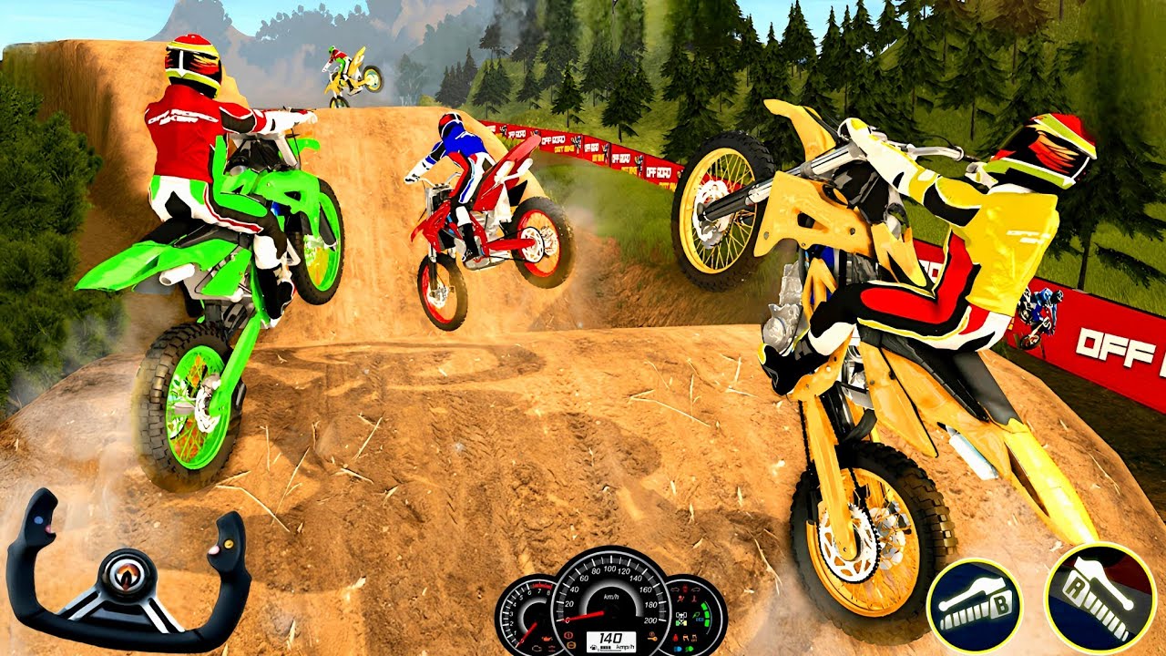 Real Uphill Offroader Dirt Bike Racing 3D - MX vs ATV Legends Motocross Bike Stunt - PC GamePlay #11