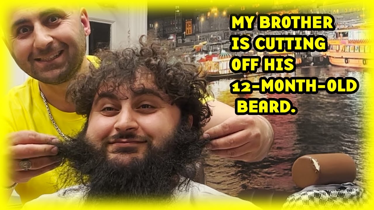 Transforming My Brother's 12-Month Beard - A Major Change for All of Us!