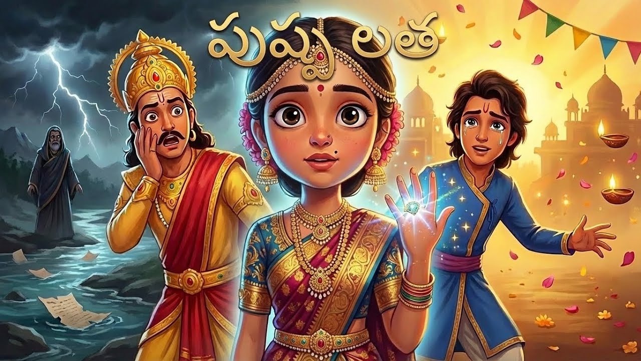 పుష్ప లత | పేదరాశి పెద్దమ్మ కథలు | Folk Stories | Bedtime Stories | Moral Stories 