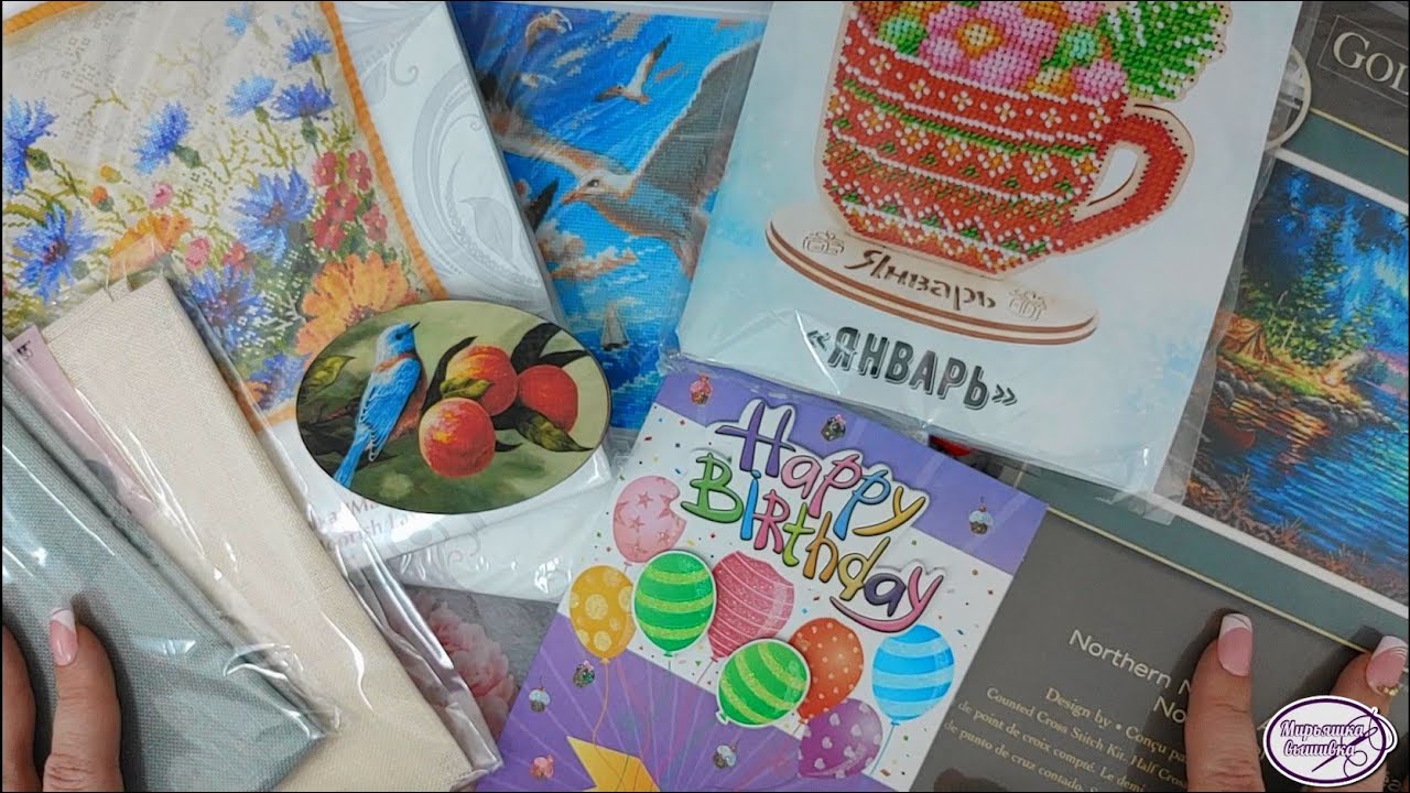 108. Вышивальные подарки!!!! Много красоты! Вышивка крестом!