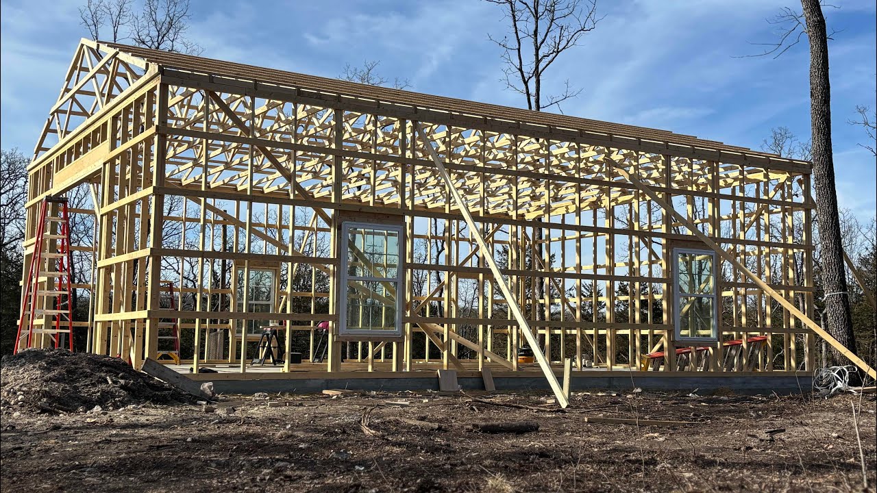 Installing Windows in the 30x40 Shop 
