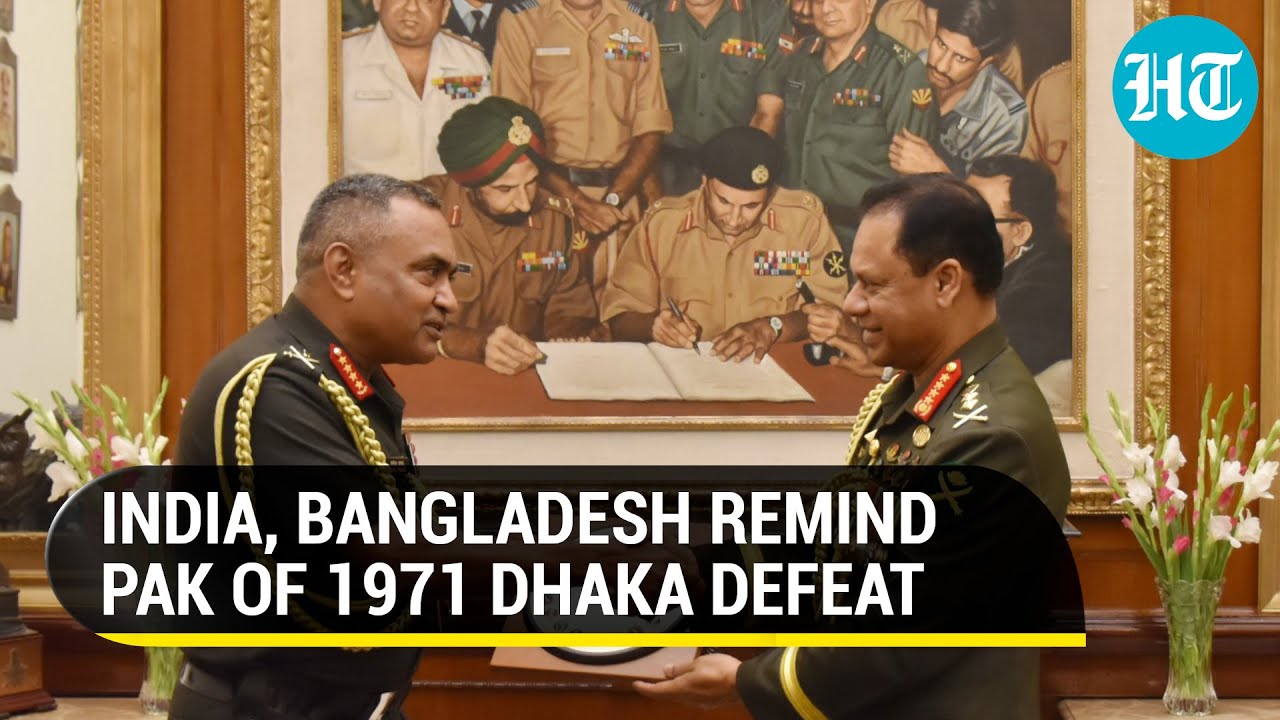 Indian Army reminds Pak of 1971 Dhaka defeat after DG ISPR's 'battle' threat to India | Watch