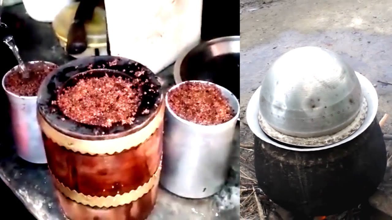 Making Village Millet Wine TUNGBA || Traditional way to make  Millet fermented Liquor