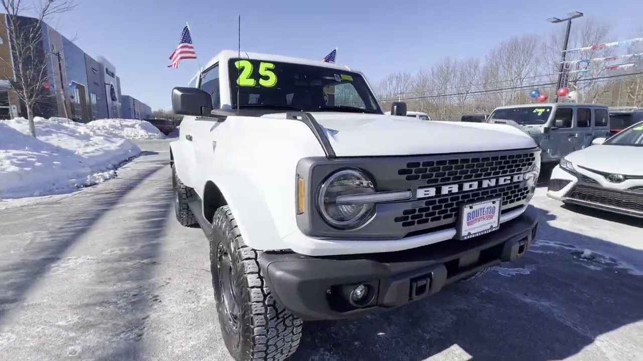 2025 Ford Bronco Badlands Robbinsville, Foxmoor, Windsor, Yardville, Edinburg