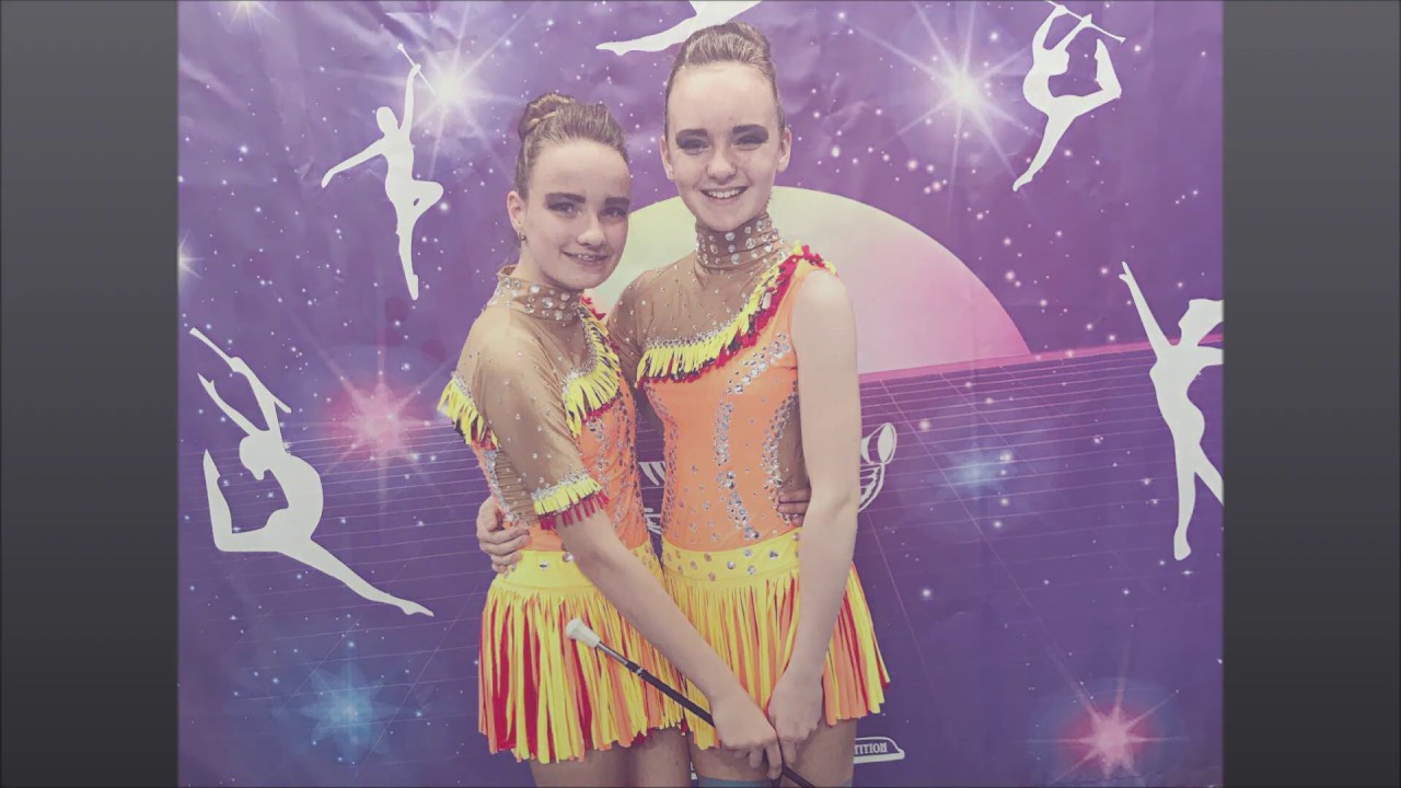 Mažoretky KIRA - Barbora Mohylová, Tereza Fojciková - duo juniorky 2019