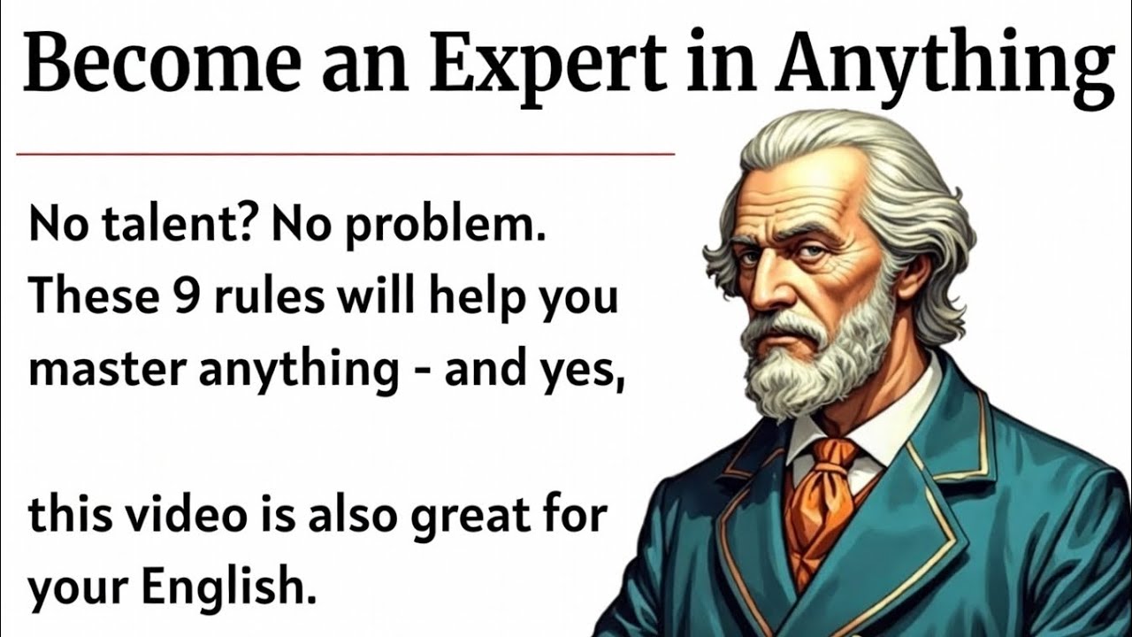 How to Become an Expert in Anything || Learn English Through Motivational Lesson TaleTrove English..