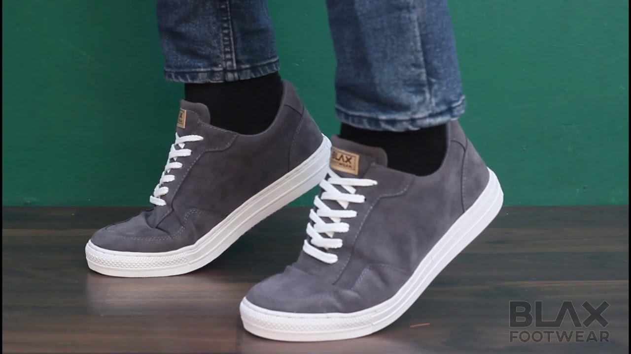 #LokalPride Sepatu LOKAL BLAXFOOTWEAR Edisi Kuta Suede Grey