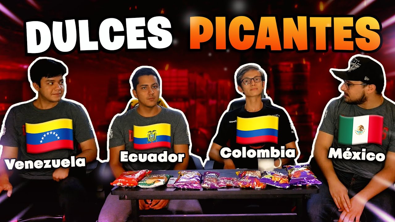 Extranjeros prueban botanas PICANTES.