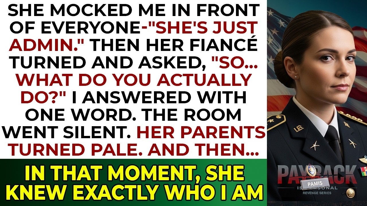 My Sister Mocked My “Secret Job” — Until Her Fiancé Recognized My Name in Court