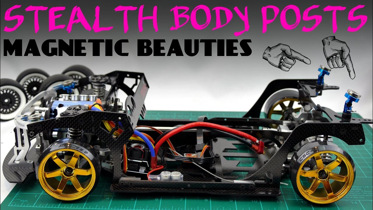 Magnetic Invisible Stealth Body Post Mounts - Installation Video
