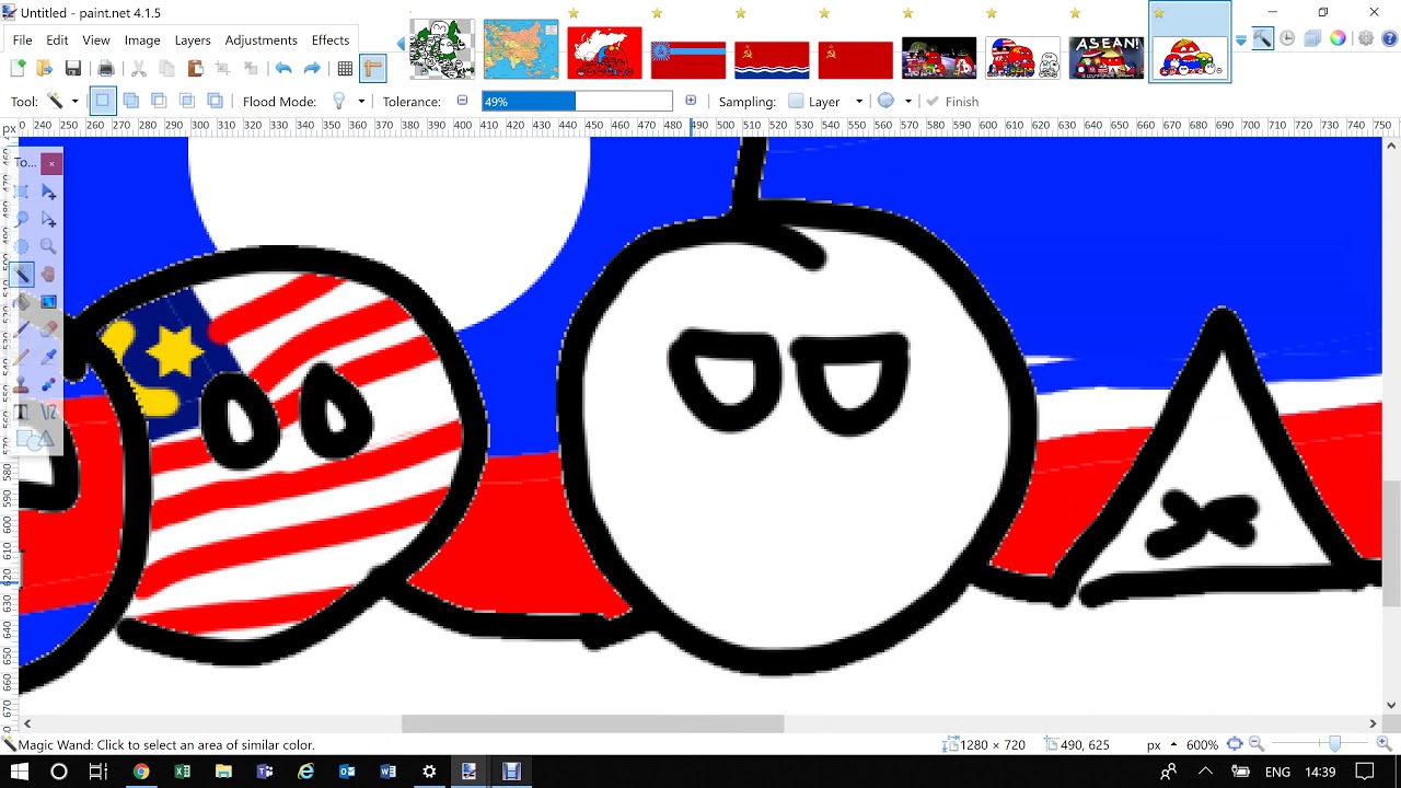 Asean Countries | Countryball Speedart #2