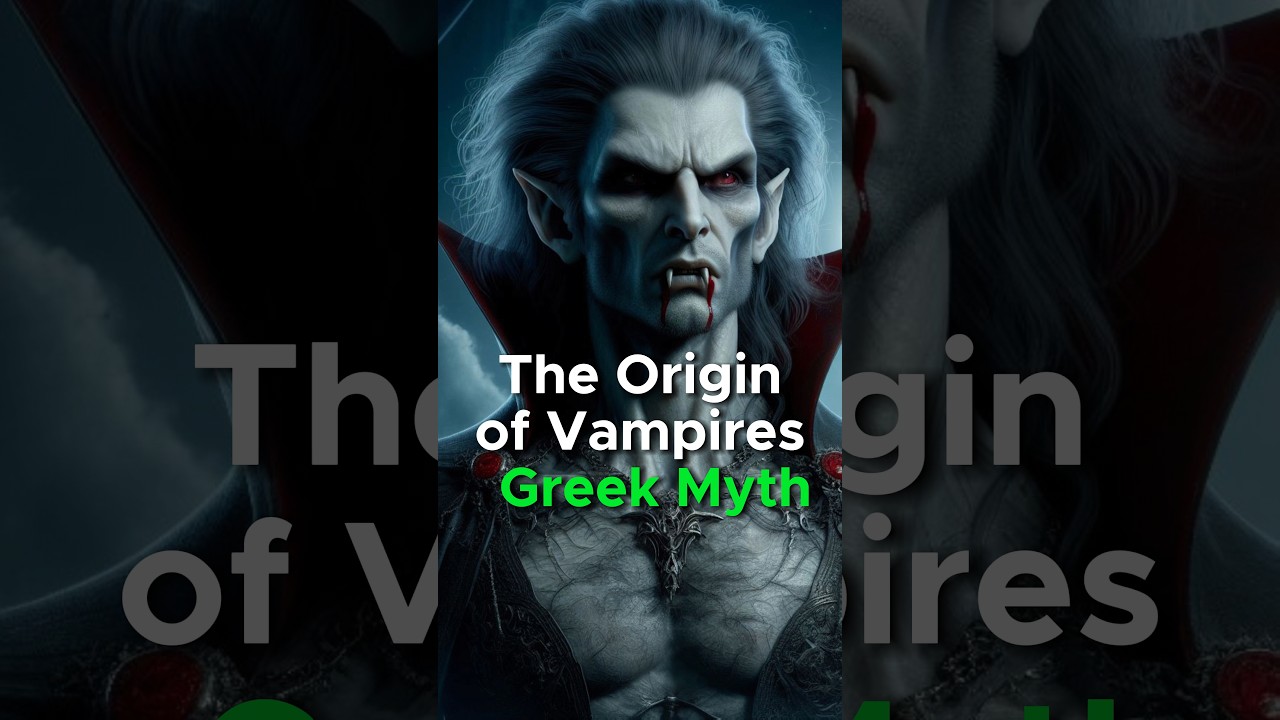 The Origin of Vampires #mythology #greekmythology