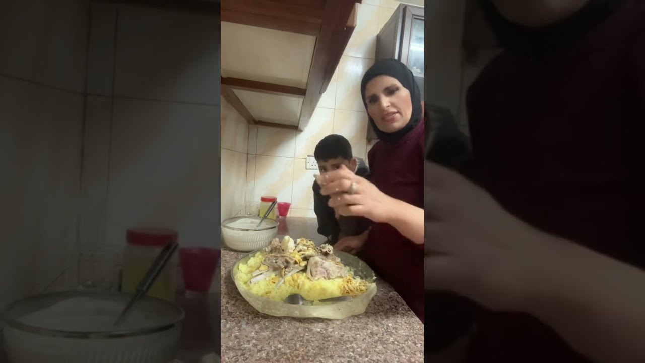 طبخ واكل لمنسف أم نمر بطلنا شغل البلاش أنا فقيره وعندي ولد اصرف عليه