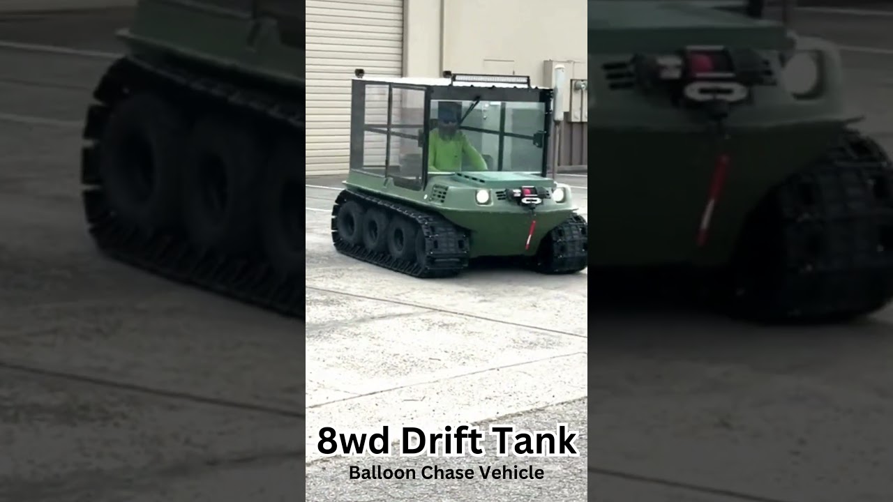 Watch This Tank Drift Like a Pro!