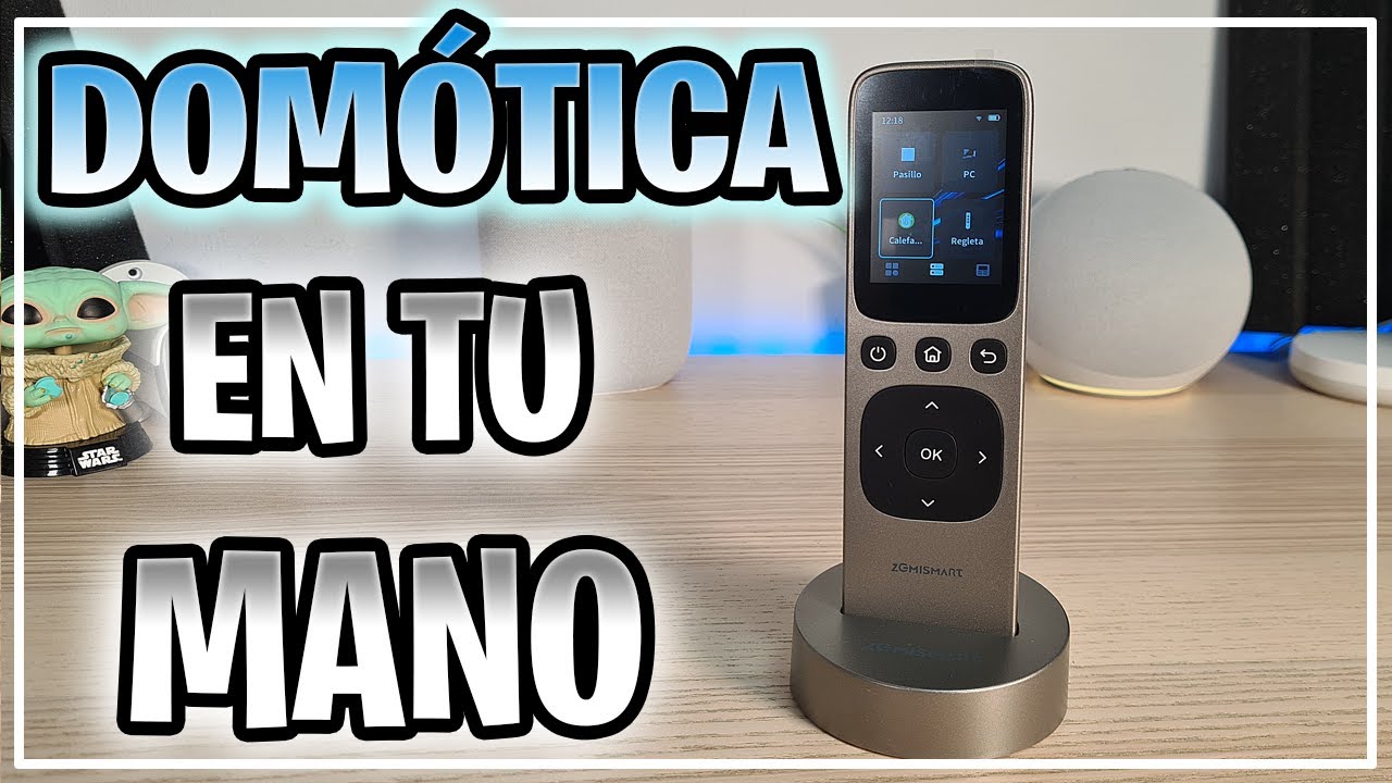 🔴 CONTROLA LA DOMOTICA con un MANDO - Wifi, Zigbee, BLE o IR Zemismart remote control