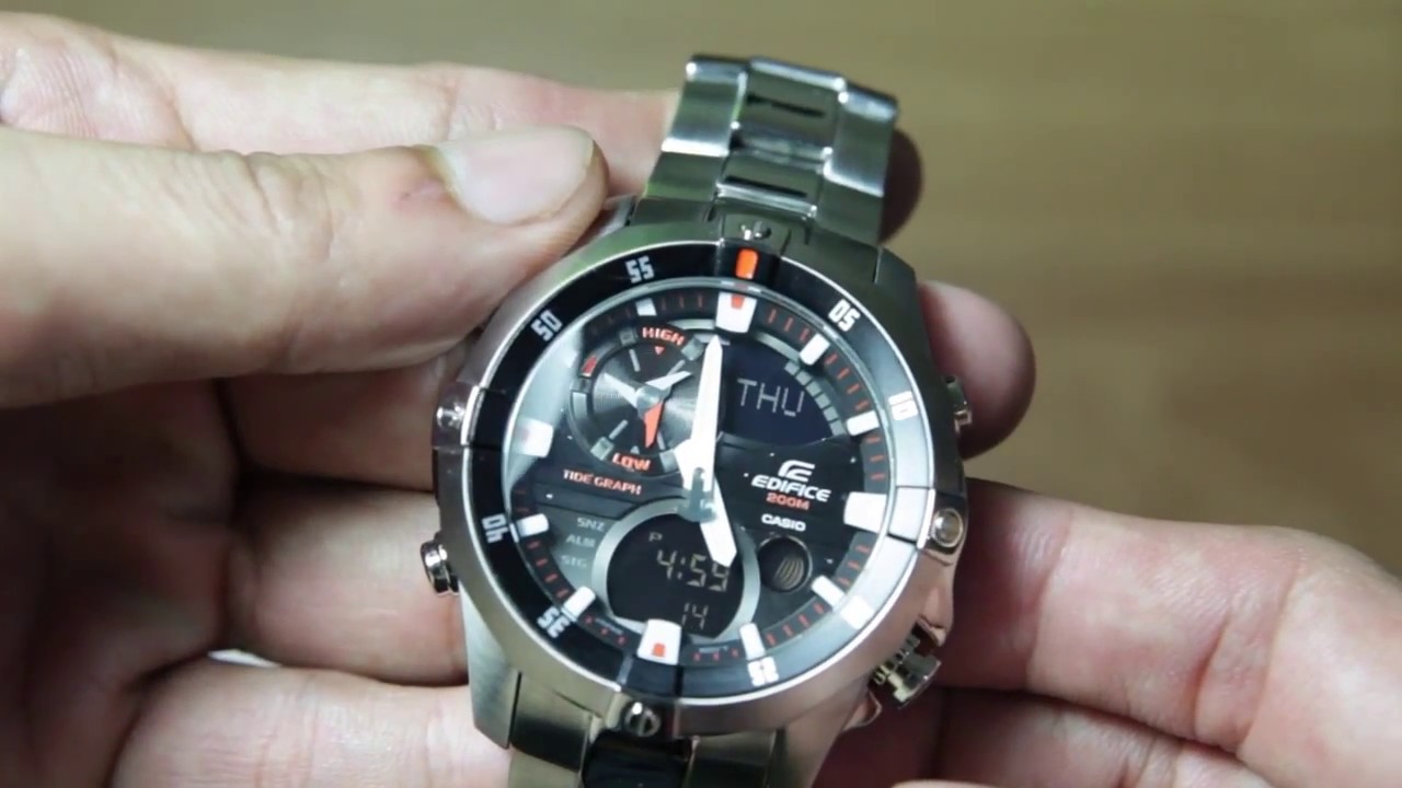 Casio Edifice EMA-100D Unboxing