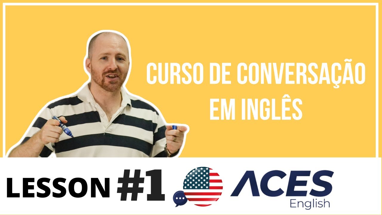 Inglês para Iniciantes com professor americano, professor Willy, Lesson 1.