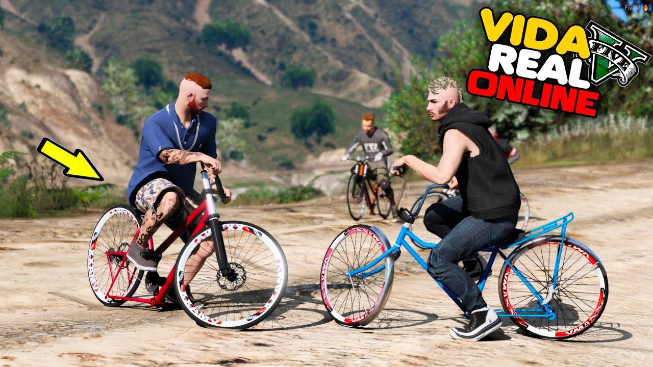 VIDA REAL - ROLE DE BICICLETA REBAIXADA COM OS AMIGOS !! 