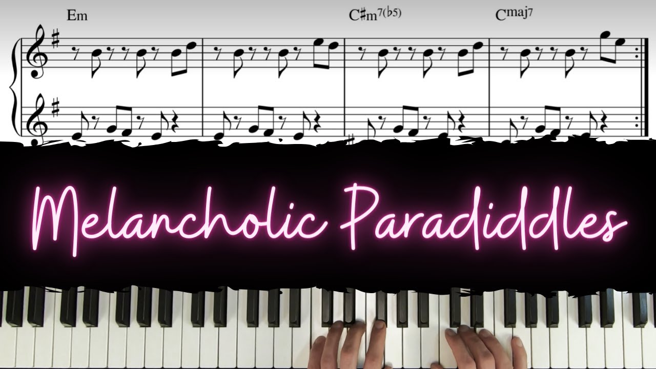 7 Melancholic (Rhythm) Exercises │ Contemporary Piano Lesson #6
