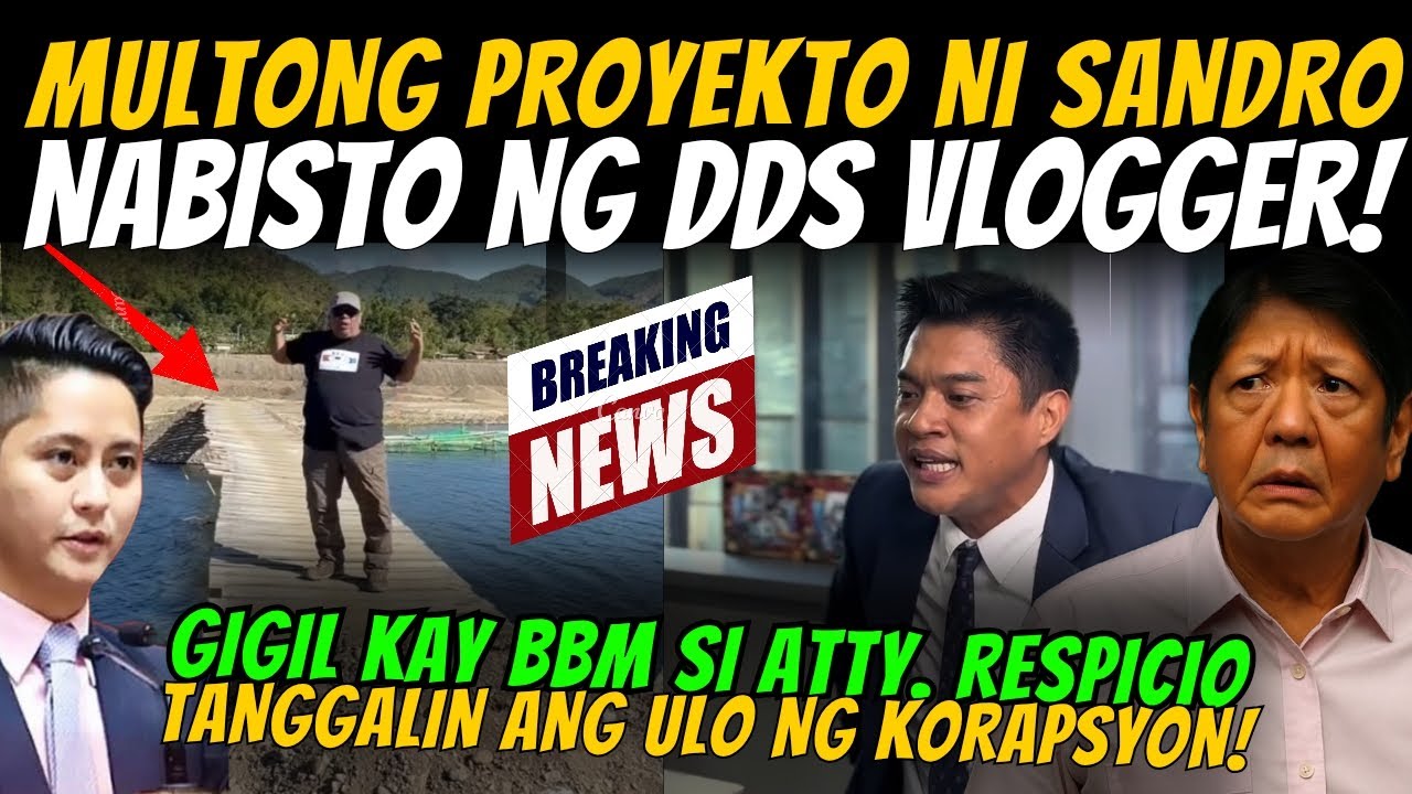 WALANG KAWALA SI SANDRO DITO! ATTY. HAROLD RESPICIO GIGIL NA KAY BBM AT TINAWAG NA ULO NG KORAPSYON.