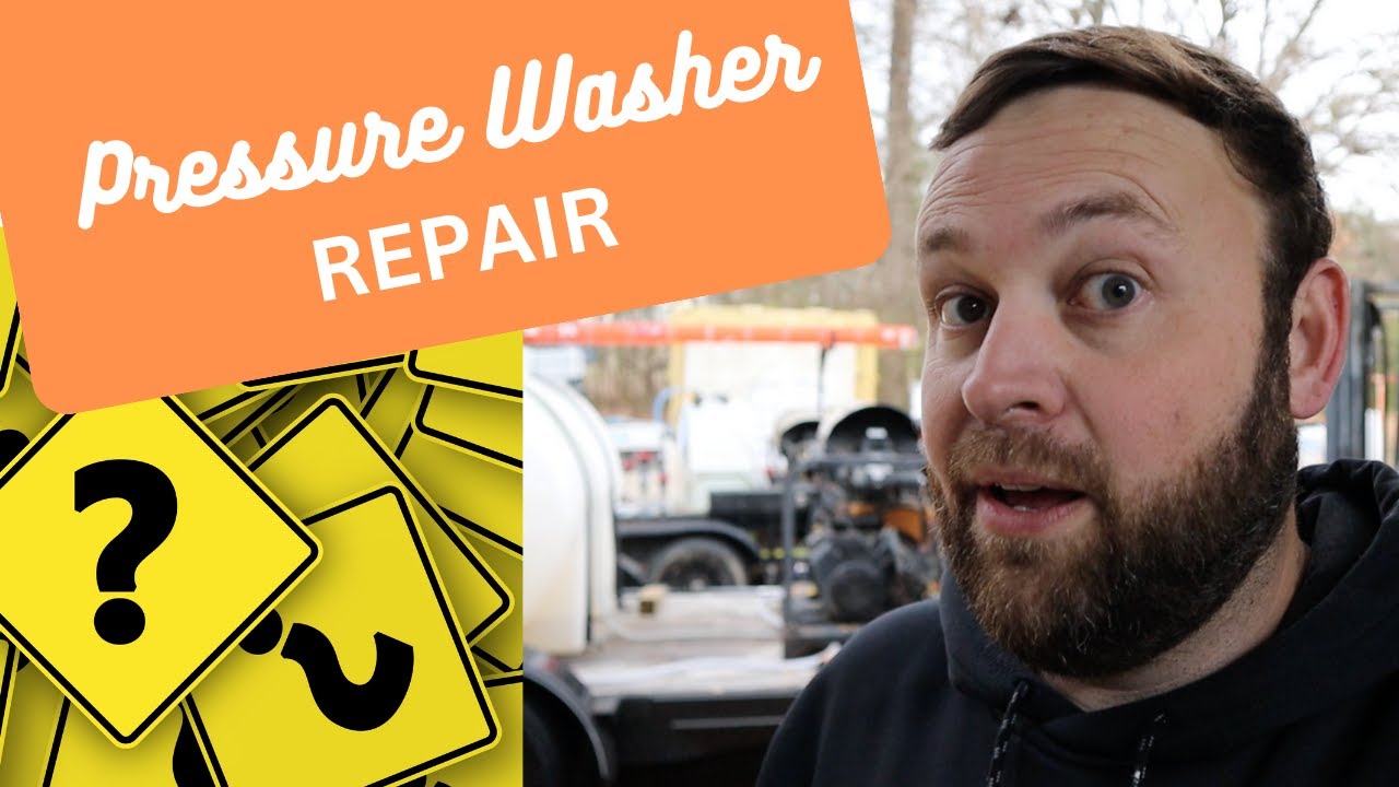 Pressure washer with a low pressure issue
