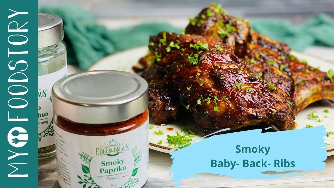 Smoky Baby-Back-Ribs / Airfryer / Pampered Chef / Edelschmaus / myfoodstory.de