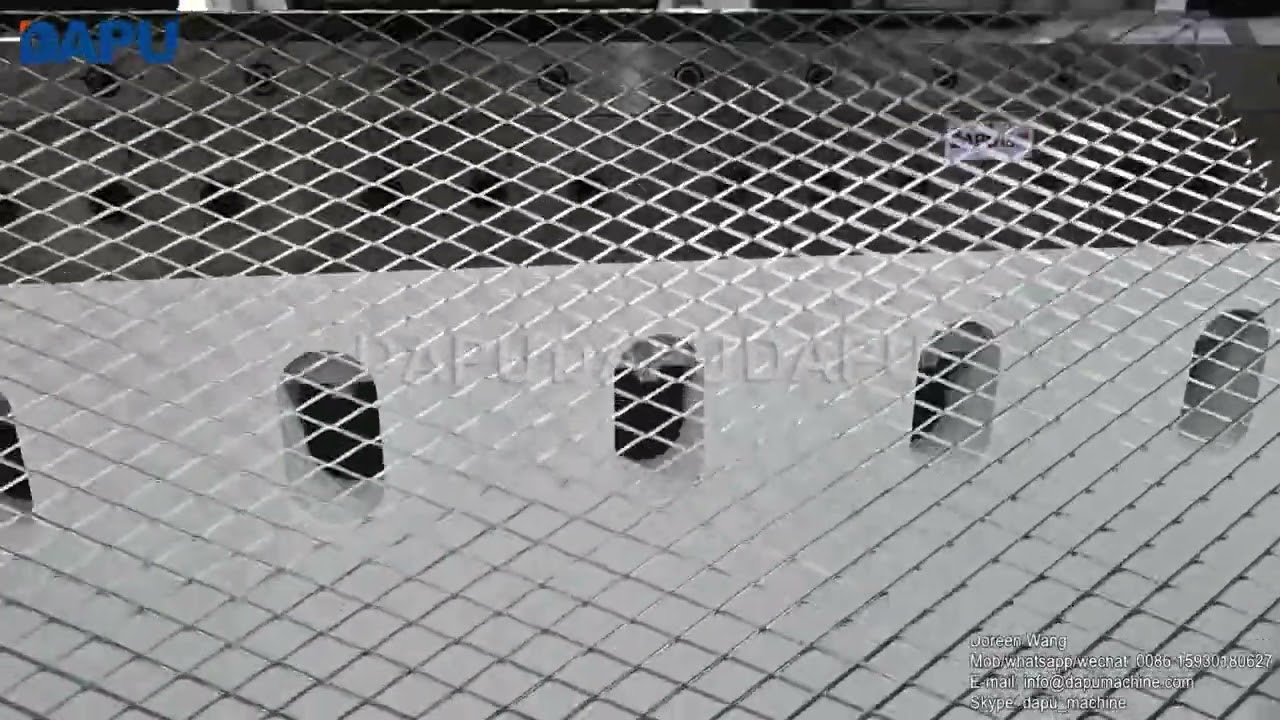 High speed 160T expanded metal mesh machine