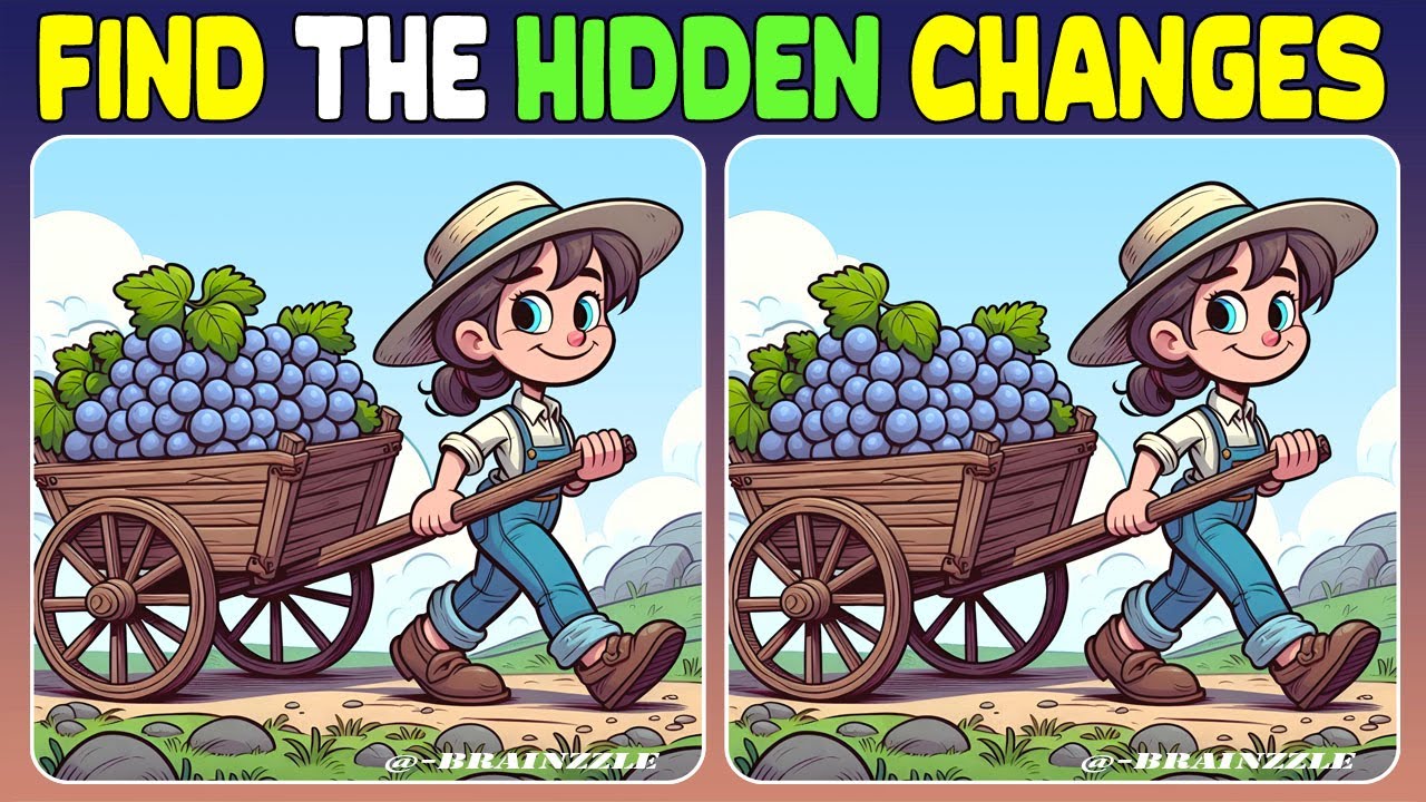 Spot the 3 Differences | Genius Level Challenge!
