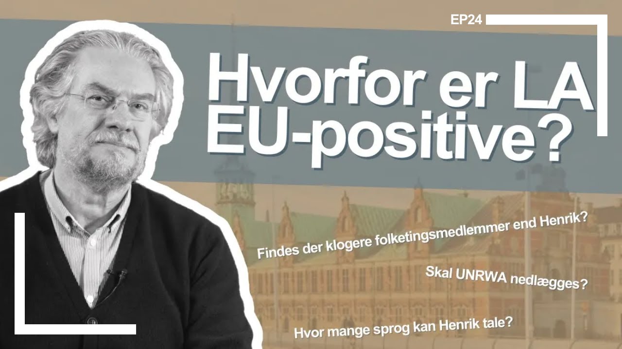 Mød Liberal Alliances spidskandidat til EP-valget 2024 | Henrik Dahl