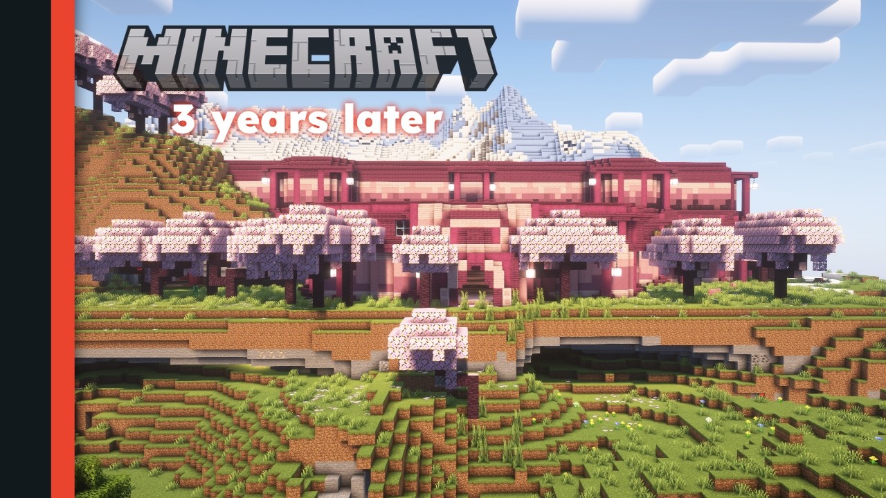 The Minecraft Cherry Mansion was amazing.