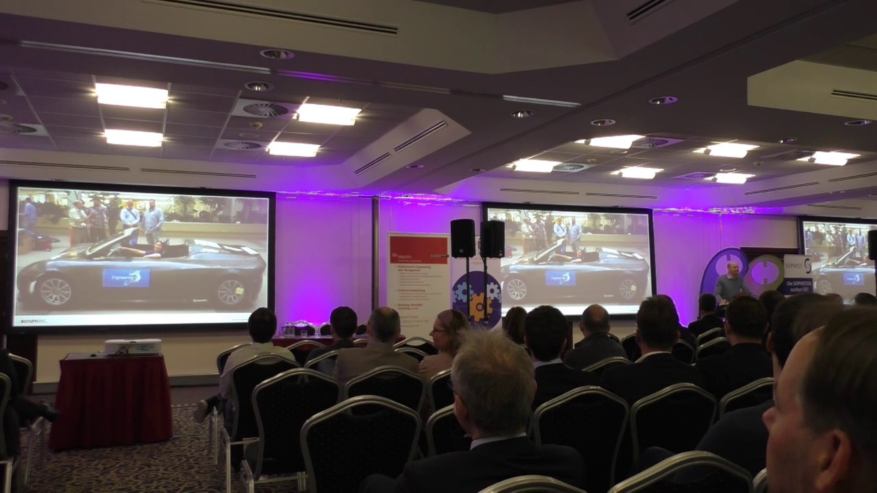 Keynote REConf 2017 Joe Justice: Scrum: Disrupting the Automotive Industry