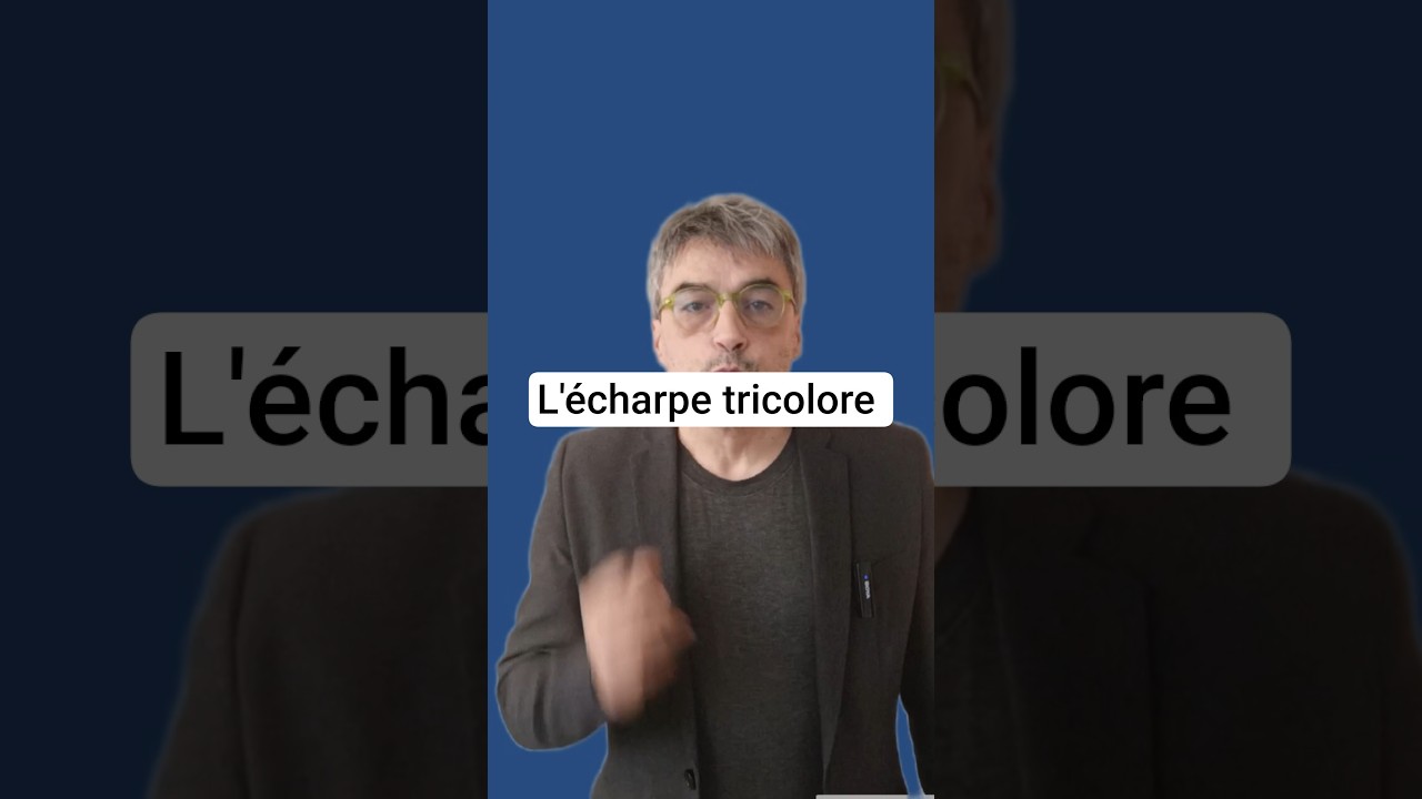 L'&eacute;charpe tricolore