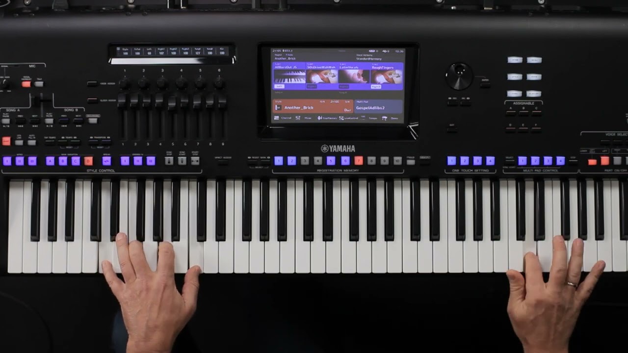 Musicando 2023: «Another Brick in the Wall Pt.2»,  Style und Registrierung für Genos