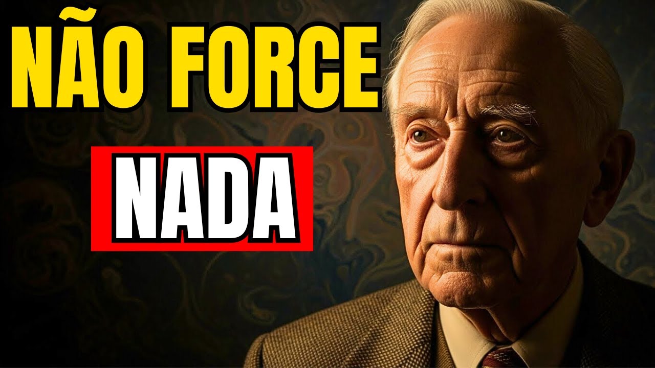 Não force nada: deixe Deus guiá-lo | Carlos Jung