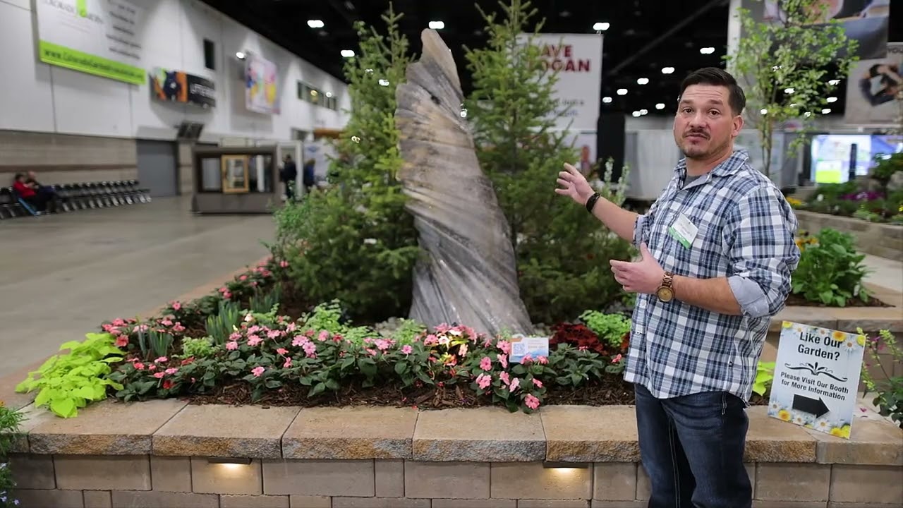 Feather Rock Feature | LCM Waterfalls & Ponds