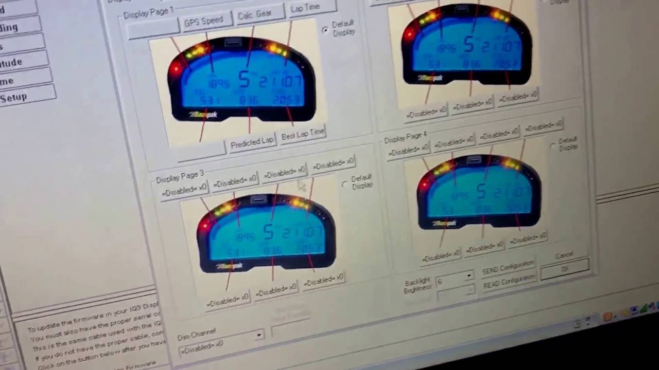 Racepak IQ3 non logger setup Dodge obd2 ecu. Call us 450 629 1977 for all your racepak needs!!!