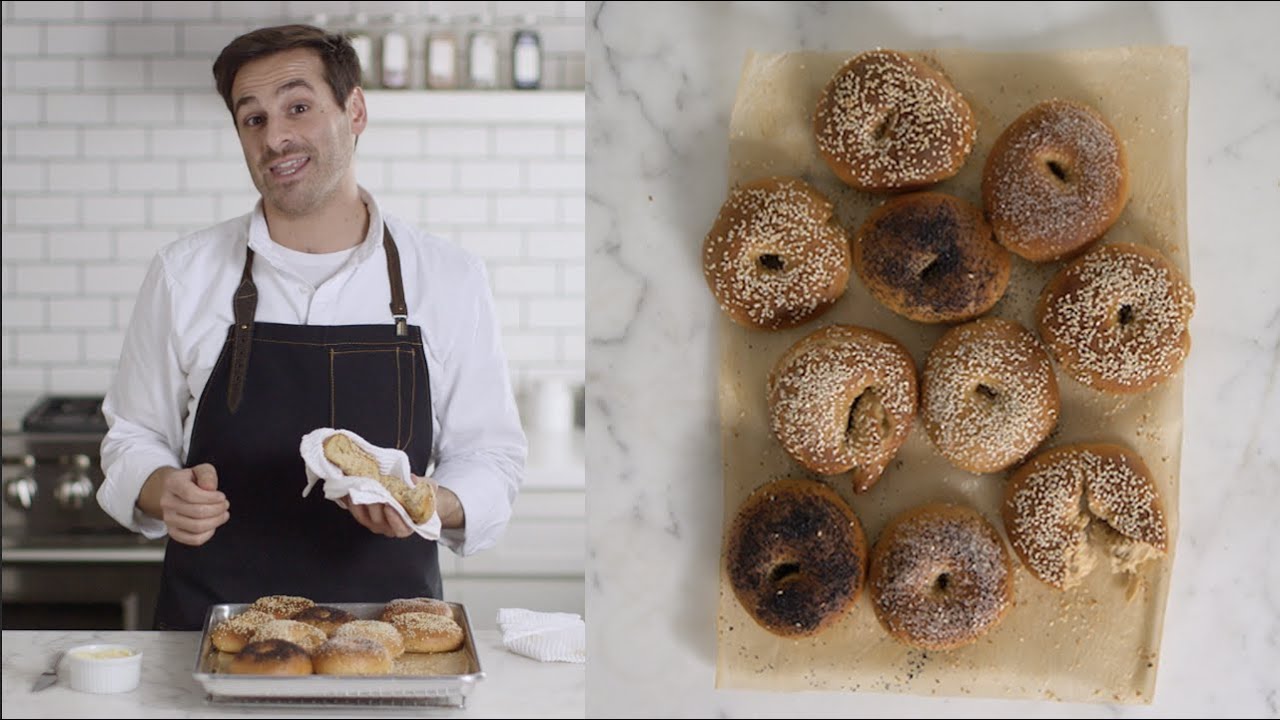 Thomas Makes Homemade Bagels - Kitchen Conundrums with Thomas Joseph