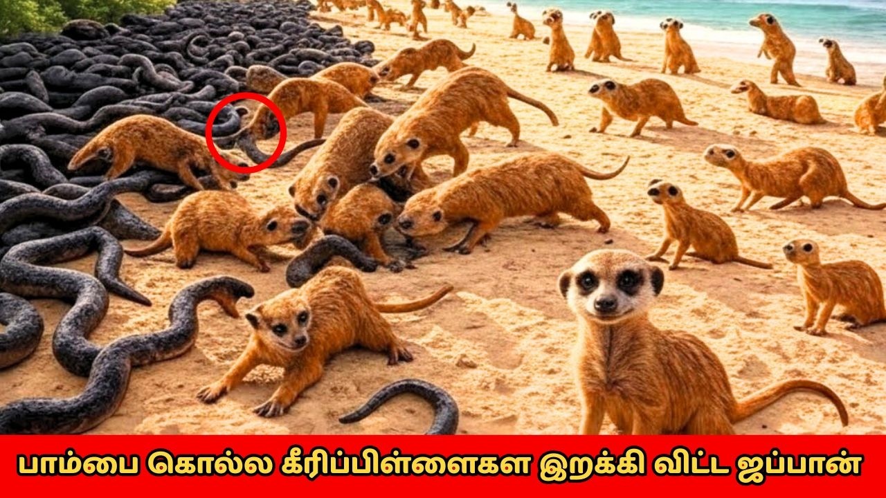 ஜப்பானின் பாம்பு தீவில் விடப்பட்ட கீரிப்பிள்ளைகள் | 25 Years Later Everyone Was Shocked #facts #fact