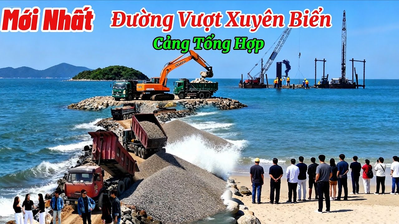 Mới Nhất công trình thế kỷ Đường Vượt Xuyên Biển Hà Tiên ra cảng tổng hợp 