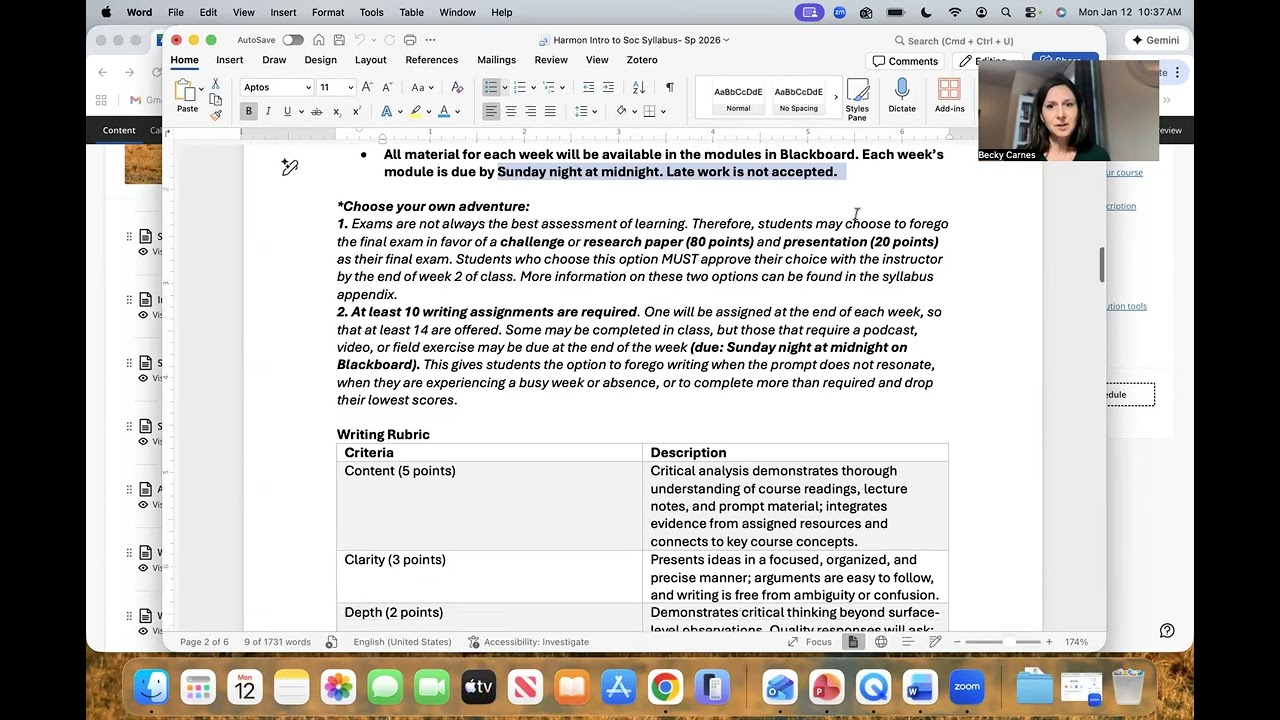 Harmon Syllabus Sp2026