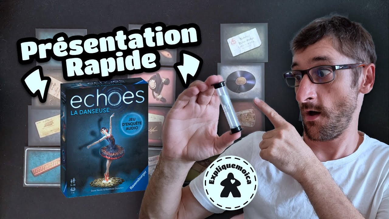 Pr&eacute;sentation rapide de 🎧 ECHOES 🕵️  par #expliquemoica #ravensburger